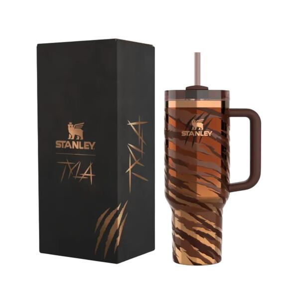 Stanley The Tyla Tyger Quencher H2.0 FlowState™ Tumbler | 40 OZ NIB - Picture 1 of 3